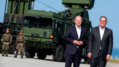 Germany receives first IRIS-T antimissile system for its own forces