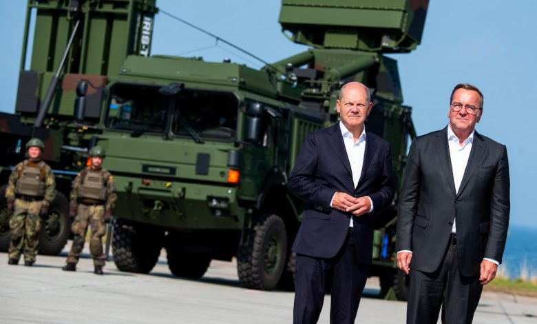 Germany receives first IRIS-T antimissile system for its own forces