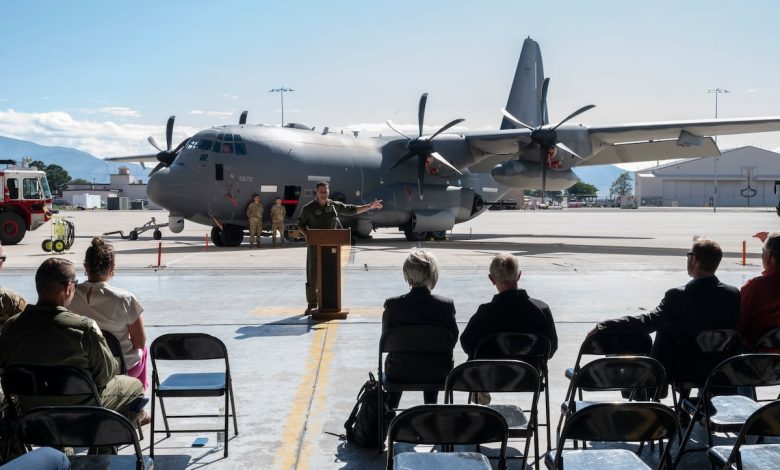 AC-130J lands at Kirtland as US Air Force streamlines gunship training