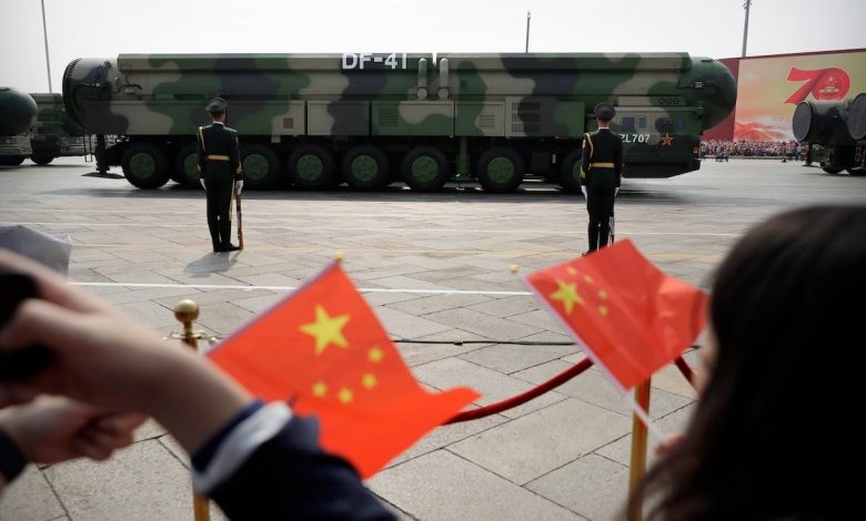 China test-fires intercontinental ballistic missile into Pacific Ocean