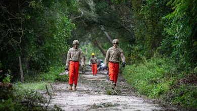 National Guard troops deploy for Hurricane Helene relief