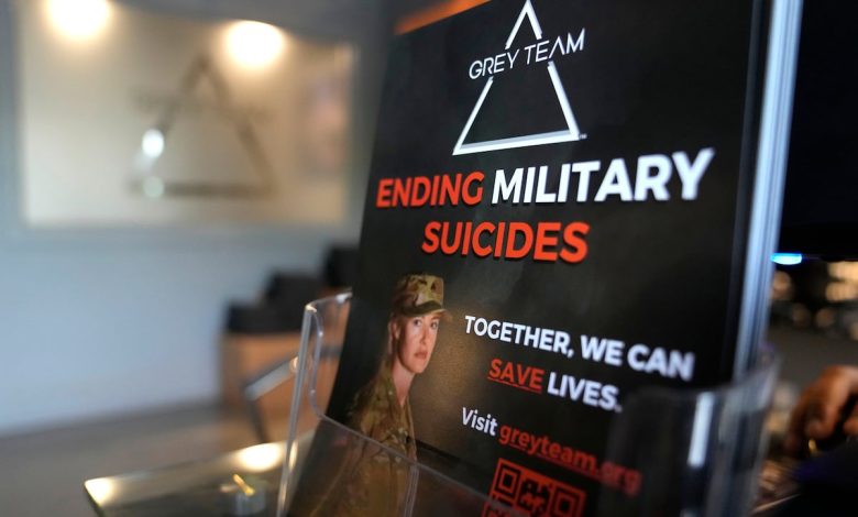 Military suicides rose in 2023, continuing a troubling trend