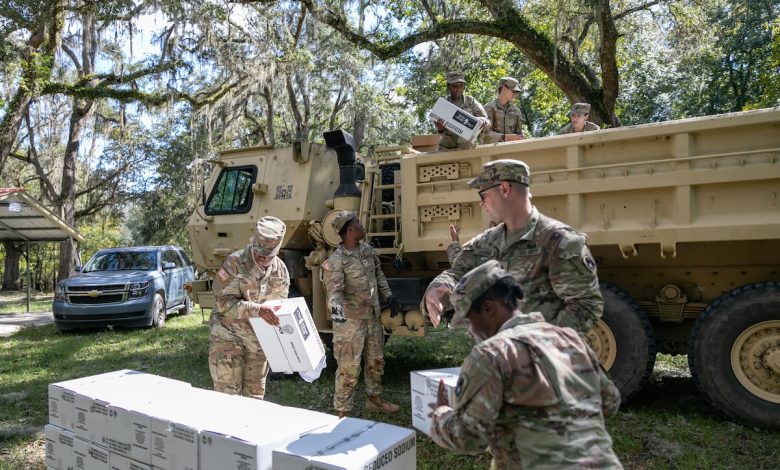 Fort Liberty soldiers deploying to help with Hurricane Helene relief