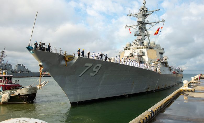 USS Oscar Austin heads to Spain for beefed up destroyer presence