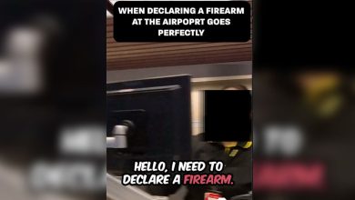 When Declaring A Firearm Goes Perfectly