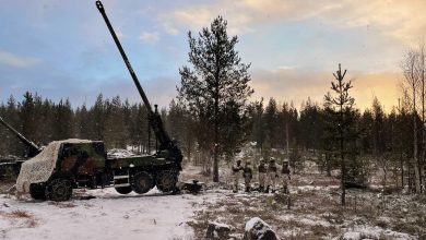 NATO artillery units link up their fires in Europe’s snowy north