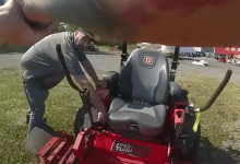 VIDEO: Man Fleeing Cops On Lawnmower Shoots Self In Hand After Pulling Gun