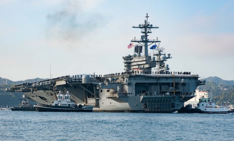 Alcohol banned for USS George Washington crew following sailor deaths