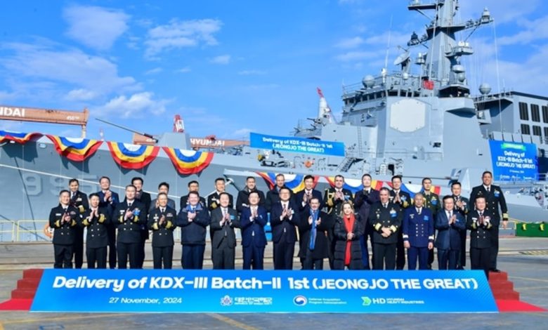 South Korea commissions its first next-generation Aegis destroyer