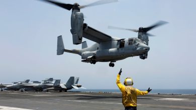 Navy, Air Force cleared to fly Ospreys after inspecting gears