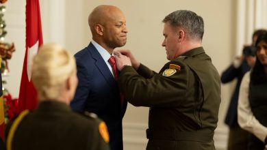 Following controversy, Maryland governor receives Bronze Star