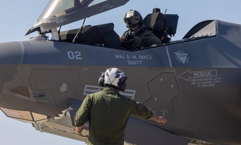 Marines reactivate East Coast squadron with Corps’ newest fighter jet