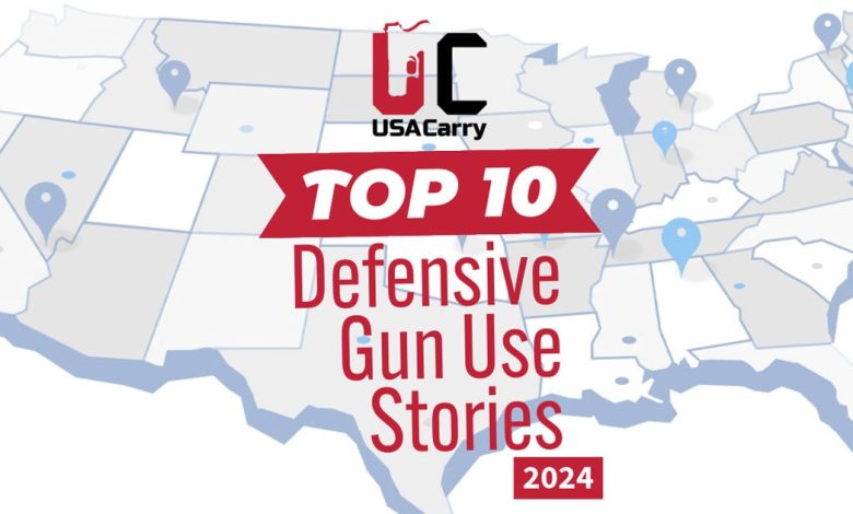 Top 10 Defensive Gun Use Stories of 2024