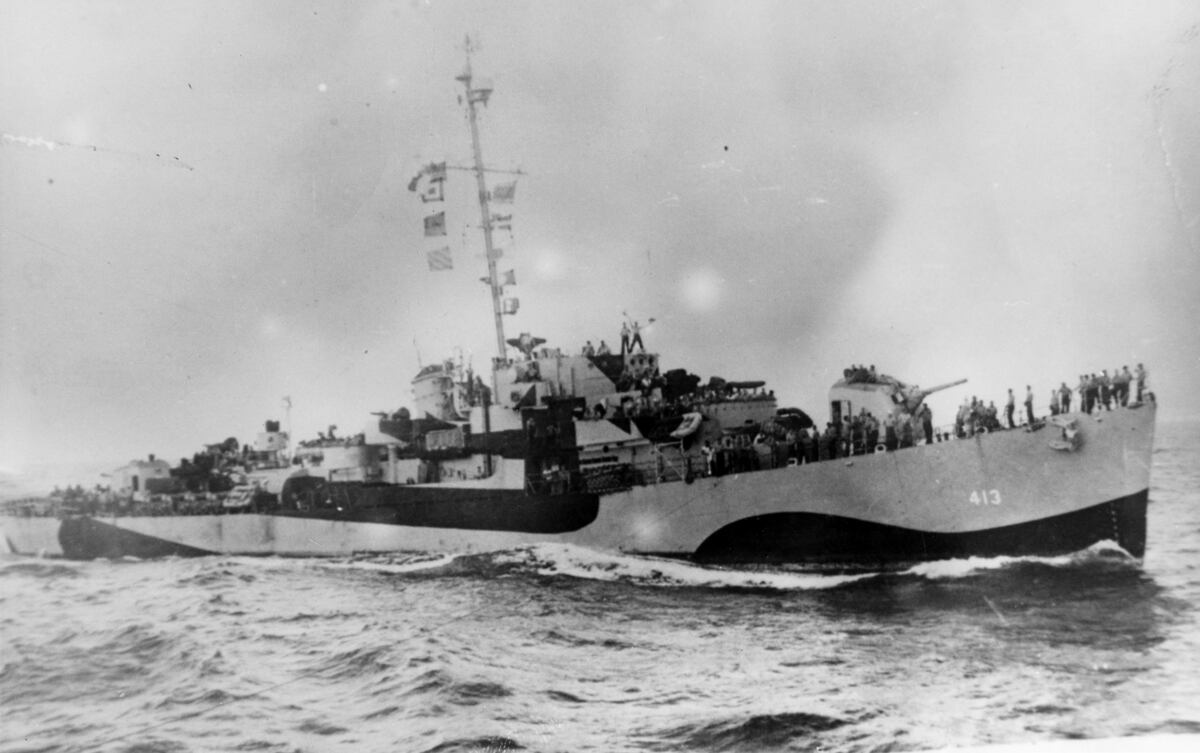 The World War II destroyer escort that fought like a battleship