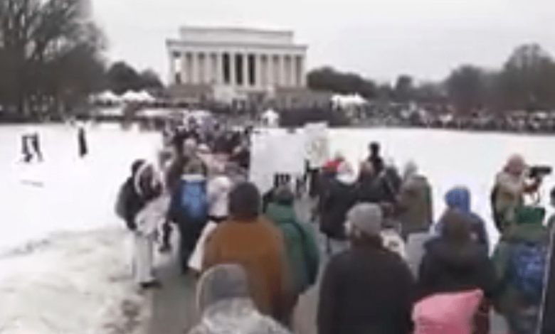 Massive Protests In DC As World Waits For Trump To Take Office