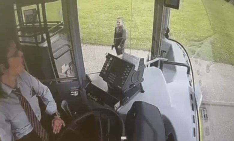 VIDEO: Literal Children With Gun Shoot Bus Driver