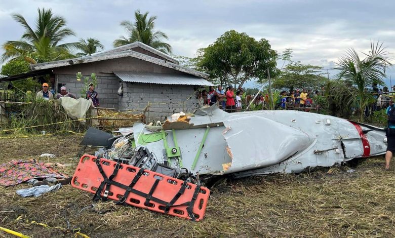 US Marine, 3 contractors killed in Philippines plane crash