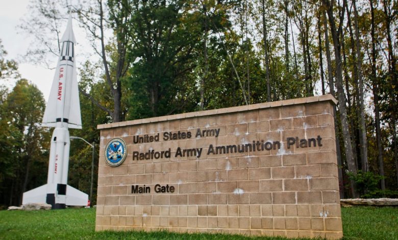 No injuries reported in Virginia Army ammunition plant explosion