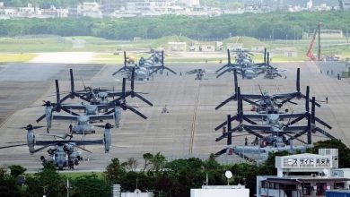 Marine Corps cuts back number of Ospreys in Okinawa